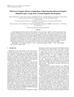 Microwave Negative Bursts as Indications of Reconnection Between