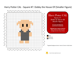 Square #7: Dobby the House Elf