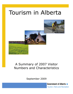 2007 - Alberta Culture and Tourism