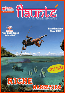 Flaunte September 2013 Edition