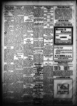 I`lorrow 2c - North Carolina Newspapers