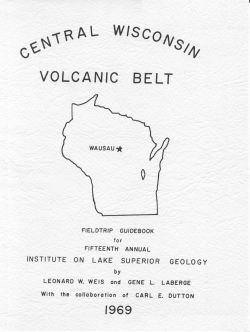 Central Wisconsin Volcanic Belt - University of Minnesota Duluth