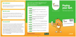 Paying your rent. - Southway Housing Trust