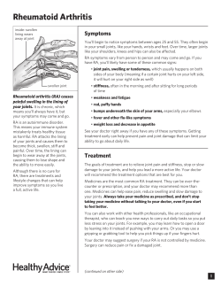 Rheumatoid Arthritis
