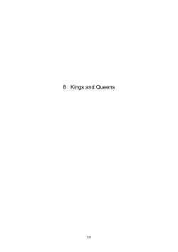 8 Kings and Queens - VU Research Portal