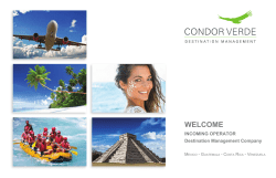 Condor Verde Travel - company profile 20[...]