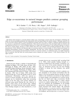 Edge co-occurrence in natural images predicts contour grouping