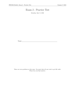 Solutions - UF Physics