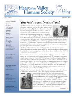 Heart of the Valley Humane Society