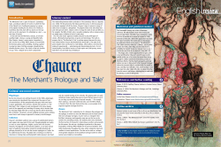Poster: Chaucer in context