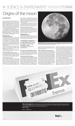 Origins of the moon - Epoch Times | Print Archive