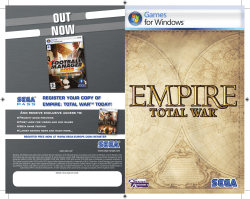 total war&trade; today!