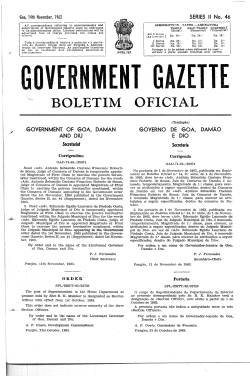 boletim oficial - Government Printing Press