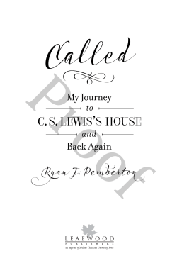 Free Sample - CalledTheJourney.com