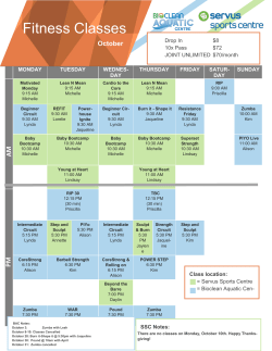 Fitness Classes