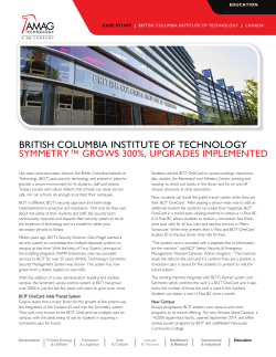 British Columbia Institute of Technology