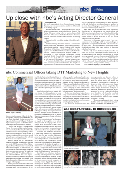 nbc inPrint 21 Aug (2) - Namibian Broadcasting Corporation