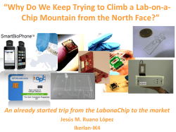 5_Keynote_Ruano_IKERLAN-IK4_Why Do We Keep Trying to Climb a Lab