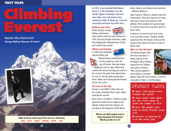 Climbing Everest
