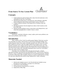 From Source To Sea Lesson Plan - Hudson River Sloop Clearwater