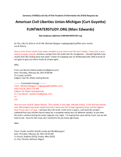 American Civil Liberties Union-Michigan (Curt Guyette)
