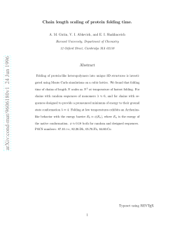 Chain length scaling of protein folding time