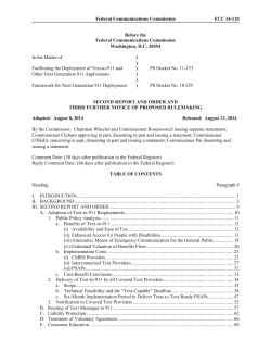 ECFS Advanced Filing Search