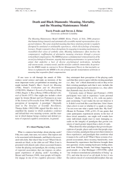 Death and Black Diamonds