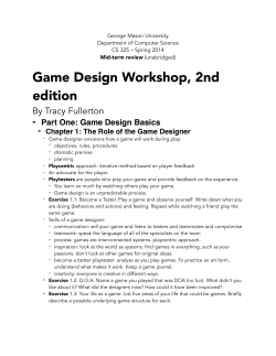 Game Design Basics
