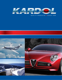 Product Catalog - Kardol Quality Products