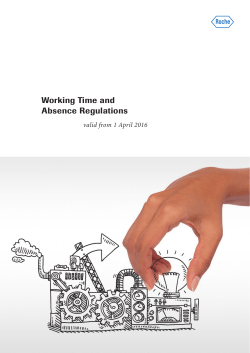 Working Time and Absence Regulations