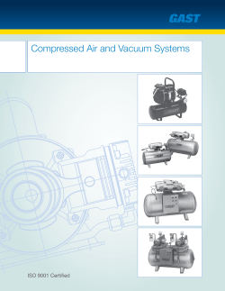 Compressed Air and Vacuum Systems