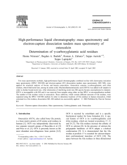 Journal of Chromatography A, 962, 2002, 95