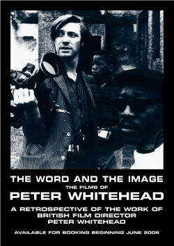 peter whitehead - Contemporary Films