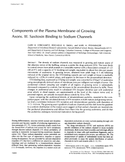 Components of the Plasma Membrane of Growing Axons. III