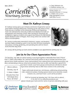 Meet Dr. Kathryn Livesey
