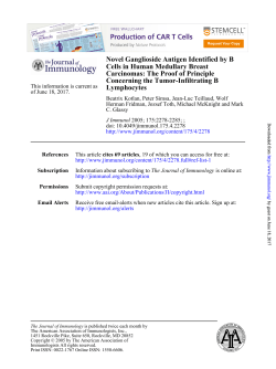 Lymphocytes Concerning the Tumor-Infiltrating B Carcinomas: The