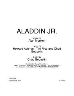 Aladdin Jr. Pilot