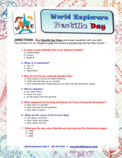 Bastille Day Game - World Explorers Club