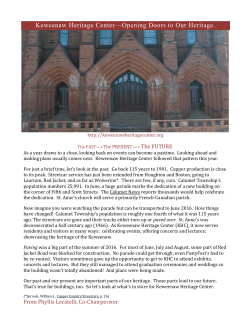 information in PDF Format - Keweenaw Heritage Center