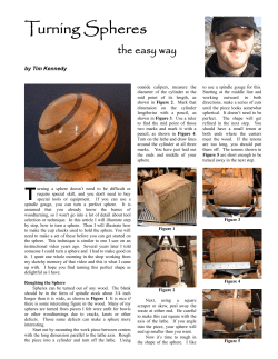 How I turn a sphere - Tim Kennedy