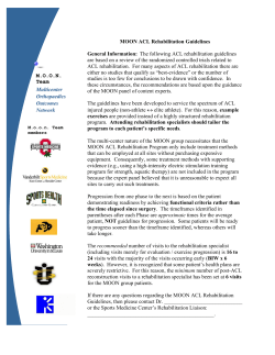 MOON ACL - Curtis Noel, MD