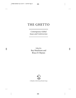 THE GHETTO - Faculty . > Home - The University of Texas at El Paso