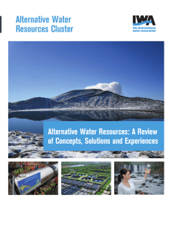 Alternative Water Resources Cluster