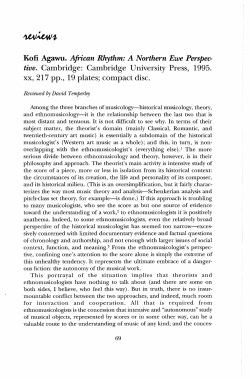 Kofi Agawu. African Rhythm