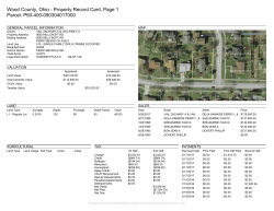 Property Record Cards