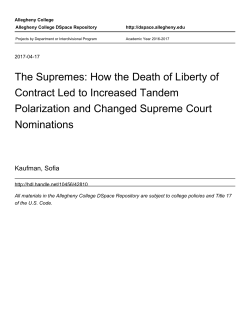 KAUFMAN COMP - Allegheny College DSpace Repository