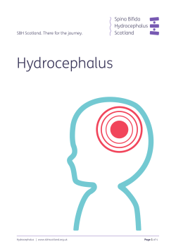 Hydrocephalus - Spina Bifida Hydrocephalus Scotland