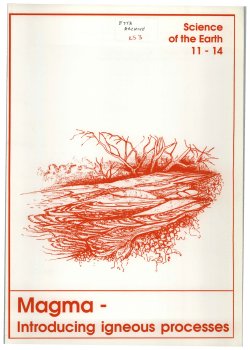 Magma - Earth Science Teachers` Association