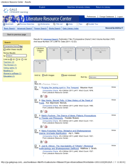 Literature Resource Center